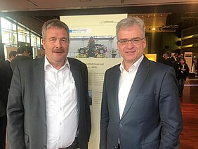 Prof. Reuss mit Dirk Walliser