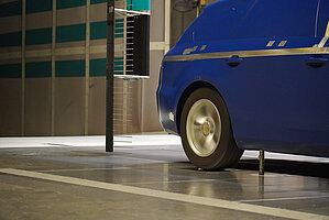 Totaldruckmessung im Nachlaufgebiet eines Modells